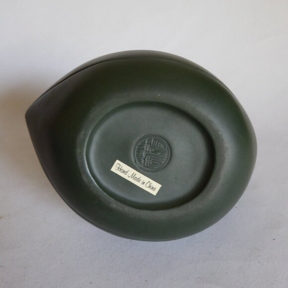 VINTAGE NEW TRADITIONAL CHINESE YIXING CICADA LEAF HANDMADE CLAY TEAPOT CUP SET - Picture 9 of 16